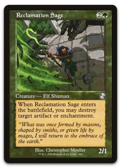 Reclamation Sage #366 (NM) Time Spiral Remastered TSR Magic MTG - Image 1
