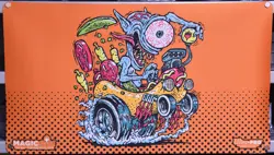 Magic MTG MagicCon Chicago Exclusive Playmat FBLTHP Hotrod - Image 1