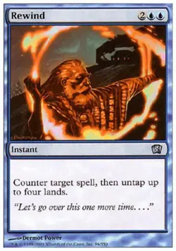 Rewind - Light Play MTG 8th Edition - Image 1