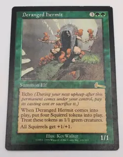 Deranged Hermit Urza's Legacy ULG 1x MTG Magic the Gathering x1 Reserved List - Image 1