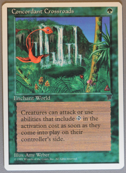 Concordant Crossroads - MTG - Chronicles - Magic: The Gathering - Image 1