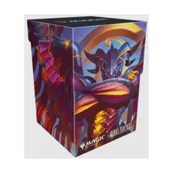 Ultra Pro Official MtG Final Fantasy Deck Boxes Summon - Bahamut 100+ SW (New) 74427387235 - Image 1