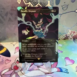 MTG Sonic Secret Lair - Deadly Dispute 2091 (Rainbow Foil) NM/M - Image 1