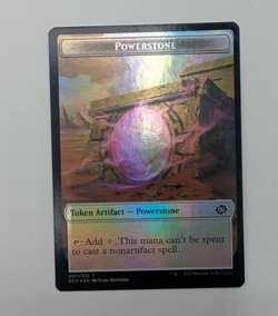 Token - Construct & Powerstone - MTG - BRO 004/012 & BRO 007/012 - FOIL NM - Image 2