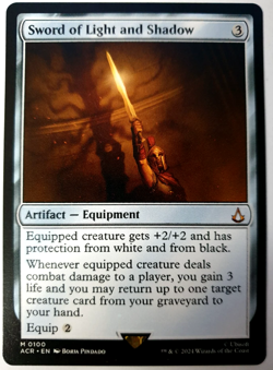 Sword of Light and Shadow - Mythic - MTG Assassin's Creed - 0100 NM - Image 1