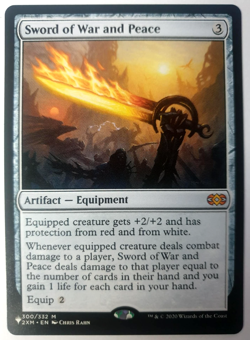 Sword of War and Peace - MTG: The List - Mythic - #300 - NM - Image 1