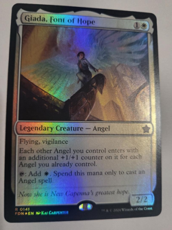 MTG GIADA, FONT OF HOPE FOIL 141 EX-MINT FREE SHIP!!! - Image 1