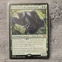 MTG Overlord of the Hauntwoods Duskmourn: House of Horror Regular 194 - Image 1