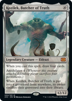 1x Kozilek, Butcher of Truth - Foil Moderate Play MTG Magic - Kid Icarus - - Image 1