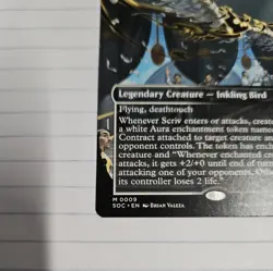 Scriv, the Obligator (Borderless) - Commander: Secrets of Strixhaven - 9 - LP/NM - Image 3