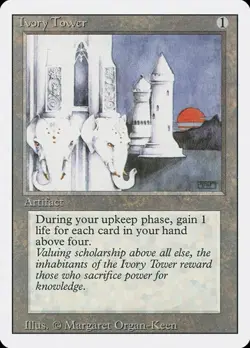 Ivory Tower Revised Edition HP MTG - Image 1
