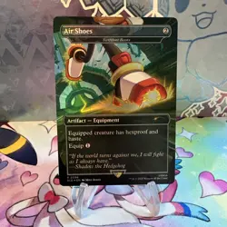 MTG Sonic Secret Lair - Air Shoes 2096 (Rainbow Foil) NM/M - Image 1