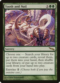 Tooth and Nail Mirrodin HP MTG - Image 1