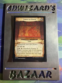 MTG - OJER AXONIL, DEEPEST MIGHT / TEMPLE OF POWER - NM (x1) SHOWCASE - Image 2