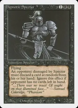 Hypnotic Specter Revised Edition HP MTG - Image 1