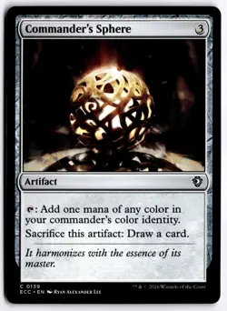 Commander's Sphere NM ECC Commander: Lorwyn Eclipsed MTG - Image 1