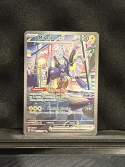 Miraidon ex 244/198 Scarlet & Violet Special Illustration Rare Pokemon Card - LP - Image 1