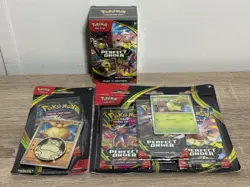 Pokemon Perfect Order ETB Booster Bndl Full Art Set Sleeves & Blister Collection - Image 4