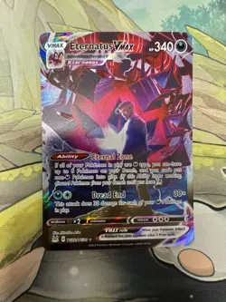 Eternatus VMAX Trainer Gallery Pokemon TCG Holo Ultra Rare Lost Origin TG22/TG30 - Image 1