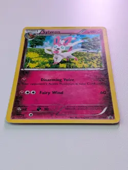 Pokemon Sylveon XY04 Promo Holo Black Star Collection - Image 3
