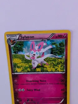 Pokemon Sylveon XY04 Promo Holo Black Star Collection - Image 4