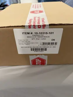 Pokemon Ascended Heroes ETB Sealed Case (10 Elite Trainer Boxes) Sealed - Image 1