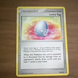 Pokemon Lucky Egg Trainer 88/99 Regular Card English 2009 Pokemon TCG - Image 1