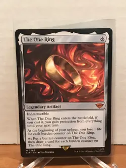 The One Ring - MTG Lord of the Rings #246 - NM - Image 1