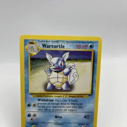 Pokemon TCG First Edition Wartotle Shadowless Base Set 42/102 Uncommon - Image 2