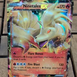 Pokemon Generations Ninetales EX - NM #13/83 Basic - Image 4