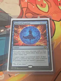 Force of Negation (Non-Foil) - 52/254 - Modern Horizons - MTG - NM - Counter - Image 1