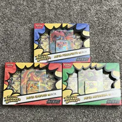 Pokemon Ascended Heroes Mega Evolution Box Set Feraligatr Emboar Meganium - Image 1