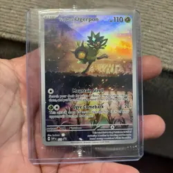 Pokemon Teal Mask Ogerpon 123 Promo Sealed In Plastic - Image 3