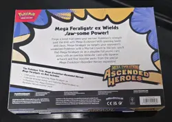 Pokemon TCG Mega Evolution Ascended Heroes Mega Feraligatr EX Box - IN HAND!! - Image 2