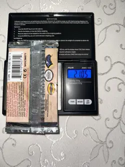 HEAVY Pokemon Fossil Unlimited Booster Pack WOTC Factory Sealed - 21.05g* - Image 2