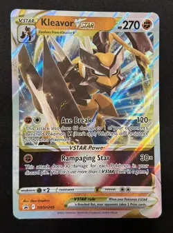 Pokemon Kleavor VSTAR SWSH249 Promo JUMBO - Image 1