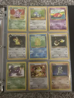 Pokemon TCG Vintage Binder Lot WOTC - Image 1