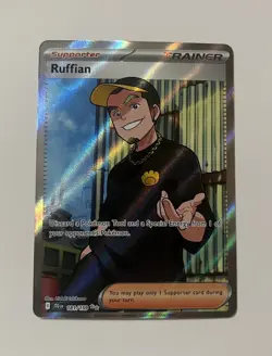 Pokemon Ruffian 181/159 Sv09 Journey Together Ultra Rare Full Art Holo Trainer - Image 1