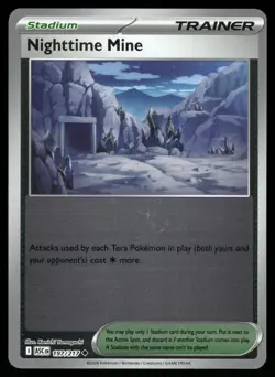 Nighttime Mine 197/217 Uncommon ME: Ascended Heroes Pokemon Reverse Holo NM - Image 1