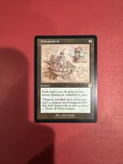 Defense Grid Mtg Brothers War Retro Schematic Nm Near Mint - Image 1