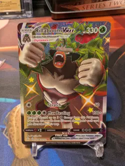 Rillaboom VMAX - SV106/SV122 - Pokemon Shining Fates Sword Shield Shiny Rare NM - Image 1