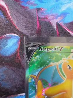 Dragonite V 76 / 78 Pokemon GO 2022 Full Art Holo Ultra Rare NM EN - Image 2