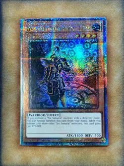 Yugioh Legendary Six Samurai - Kizan RA03-EN249 Quarter Century Rare 1st Ed NM - Image 1