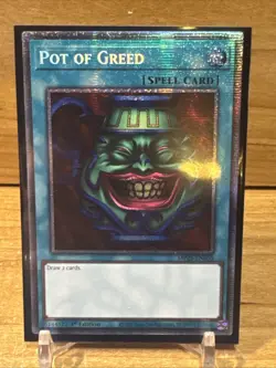 Pot of Greed - MP25-EN050 - Starlight Rare YuGiOh - Image 1