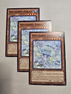 3x Mulcharmy Purulia 1st Edition Common L26D-ENX11 Yu-Gi-Oh! Playset - Image 1