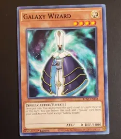 ( GALAXY WIZARD ) - Common - LDS2-EN048 - 1st NM - Yu-Gi-Oh Legendary Duelists 2 - Image 1