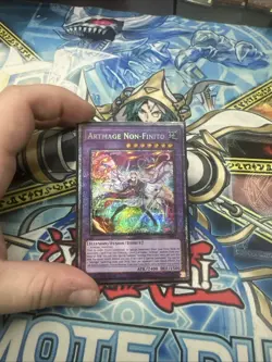 Yu-Gi-Oh! Artmage Non-Finito BPRO-EN035 Starlight Rare 1st Edition Near Mint - Image 1