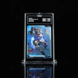 Gundam Card Game TCG - Gundam ST01-001 Beta Edition English - Graded TAG 10 - Image 1