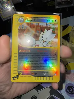 Togetic Aquapolis 2002 Reverse Holo Rare Pokemon Card TCG 39/147 - Image 1