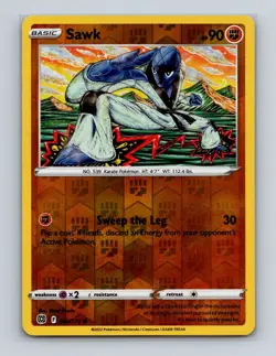 Saw 081 2022 Pokemon Brilliant Stars Shinji Kanda Reverse Holo Rare Card NM+ - Image 1